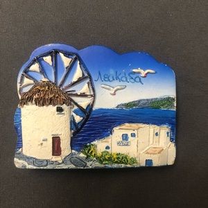 Leukada Magnet Greece Greek Home Decor Souvenir
